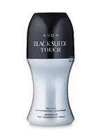 Дезодорант-антиперспирант с шариковым аппликатором Black Suede Touch Avon, 50 мл