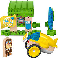 Деревянный конструктор Fisher-Price Wonder Makers Аэропорт