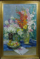 Картина Хитрова Т. А. Натюрморт с цветами