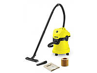 Профессиональный пылесос с мешком Karcher WD 3 1.628-101.0 (1.629-821.0)