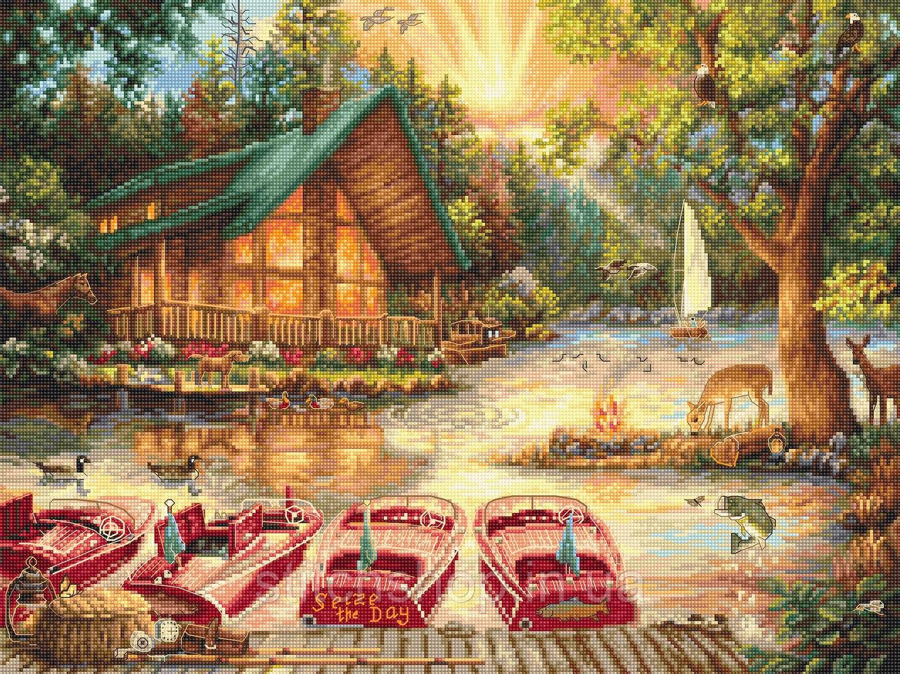Набір для вишивання нитками LETISTITCH Seize the Day (LETI 963)