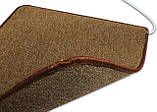 Теплий килим з підігрівом Solrey 630м х 530 мм для кімнат ванної балкона (коричневий), фото 4