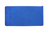 Теплий килим з підігрівом Solrey 1030м х 530 мм для кімнат ванної балкона (синій), фото 2
