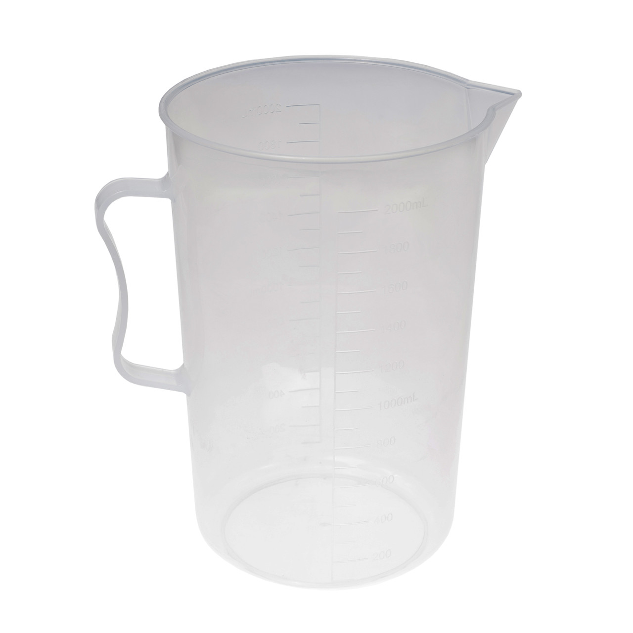 Склянка лабораторна 5000 мл, градуйована, з ручкою