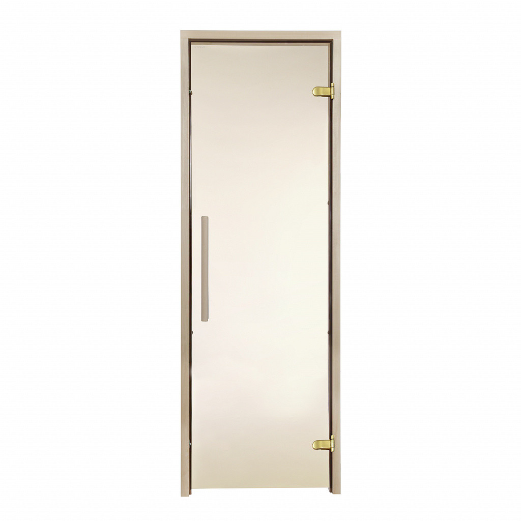 Дверь GREUS Premium сауна 70х190 бронза матовая - фото 1 - id-p1233155382