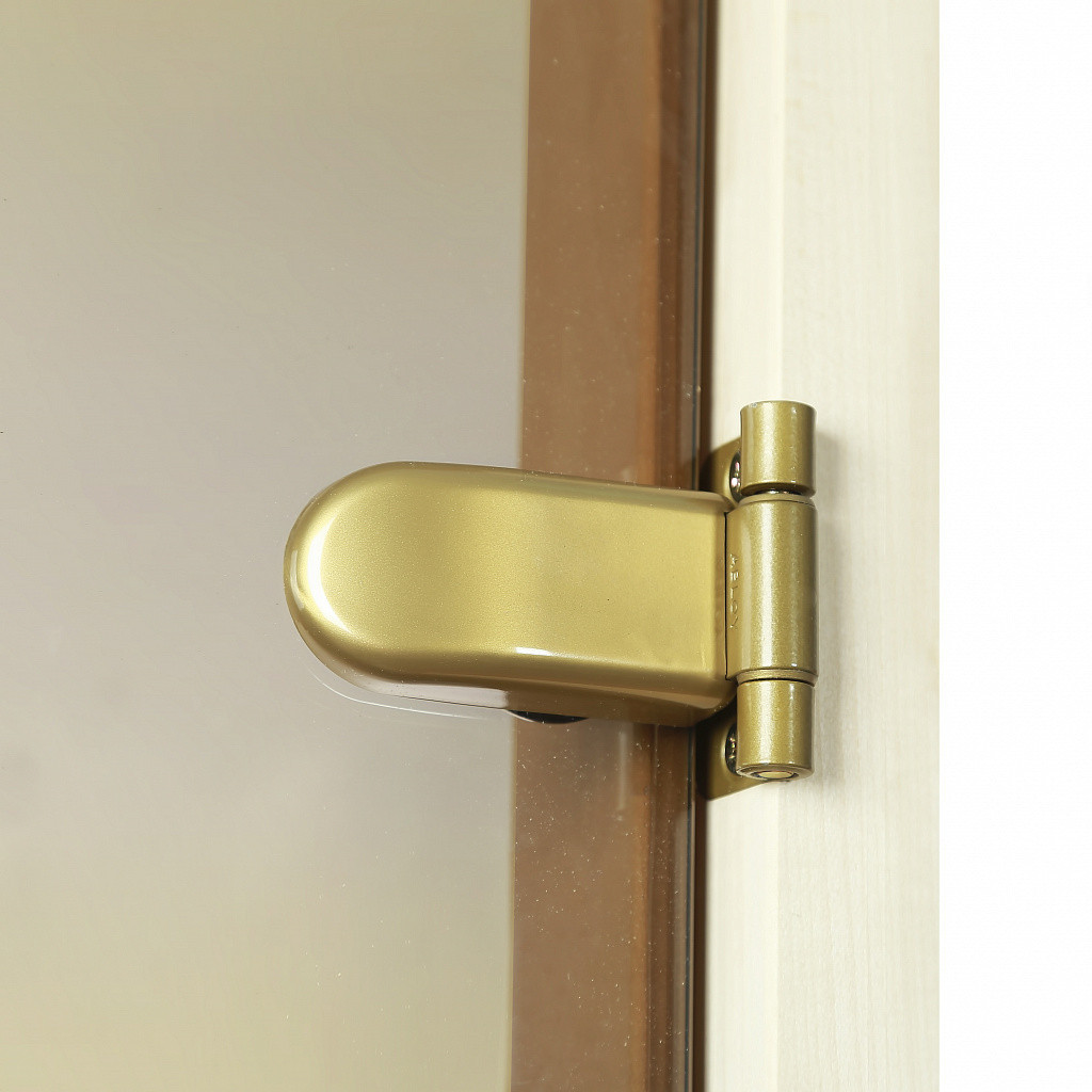 Дверь GREUS Premium сауна 70х190 бронза матовая - фото 5 - id-p1233155382