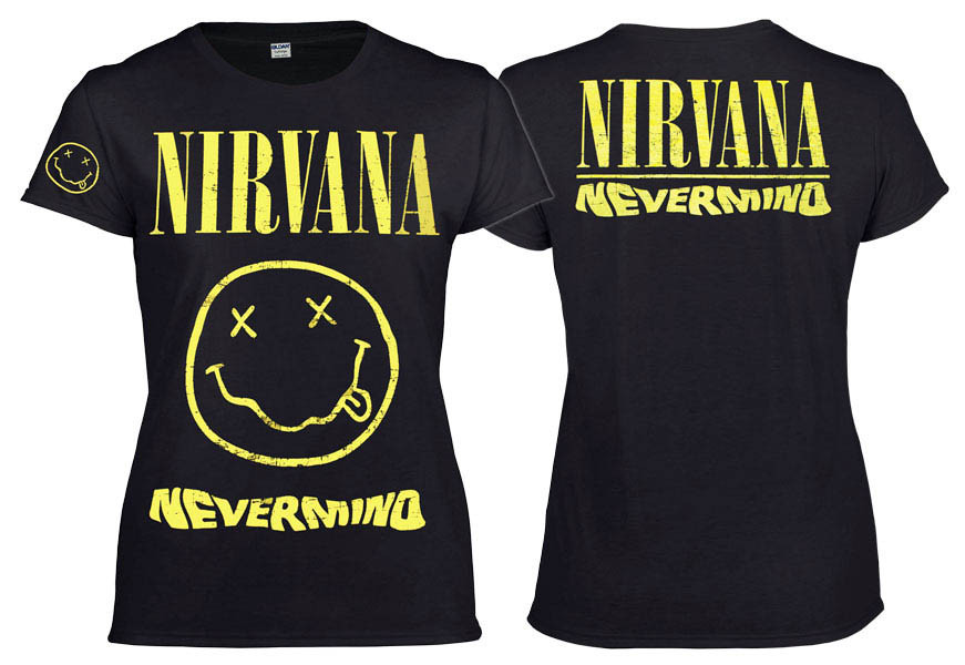 Футболка жіноча NIRVANA Nevermind Smile