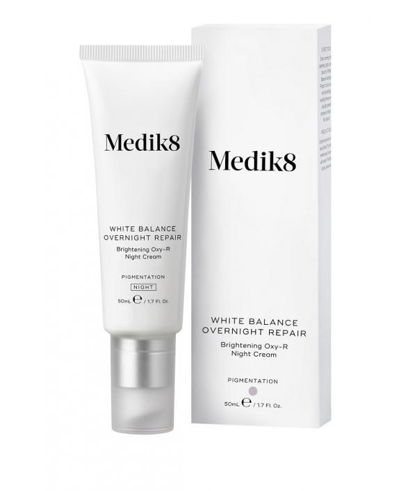 Осветляющий ночной крем Medik8 White balance overnight repair
