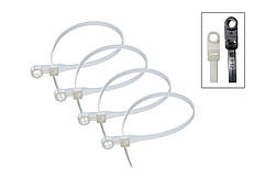 Хомут Кільце TCT 200 х4.8мм (100 шт.) TIGER Біле