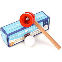 Аэробол красный Mideer трубка для дыхательной гимнастики Логопедическая игрушка Floating Ball Летающие шарики