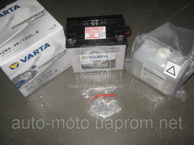 Акумулятор 9Ah-12v VARTA FS FP (12N9-3B,YB9L-B) (136x76x140),R,Y6,EN85