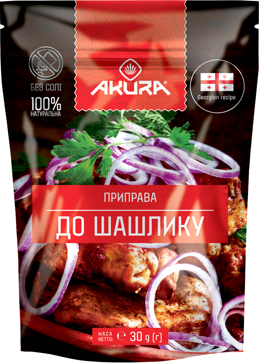 Приправа до шашлику ТМ АКУРА