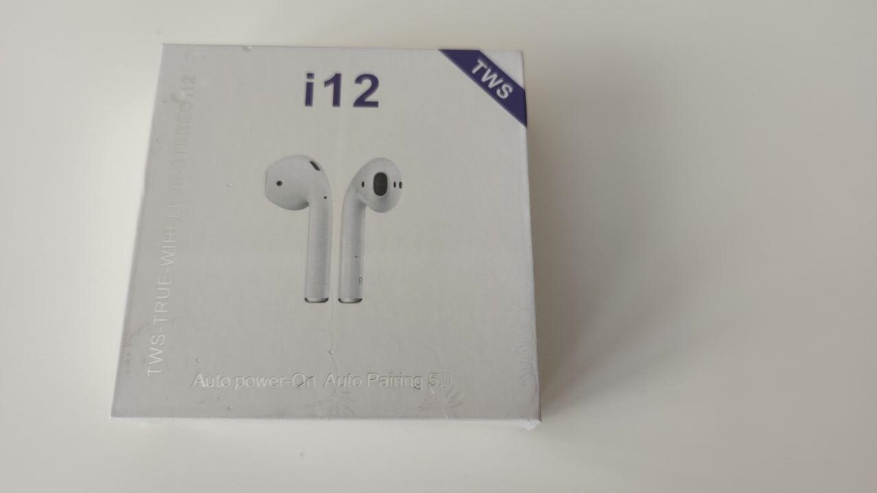 Бездротові Bluetooth-навушники I12 TWS Stereo Bluetooth 5.0
