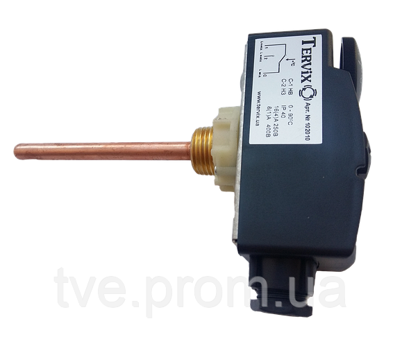 Термостат погружной Tervix ProLine, 0-90С поверх. регуляция, G1/2 ...