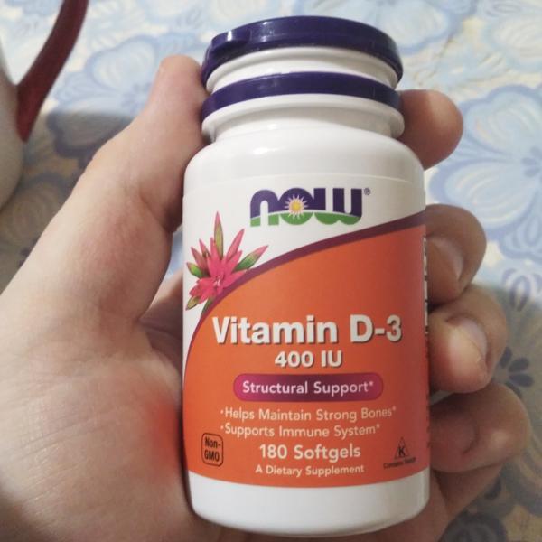 NOW Vitamin D-3 400 IU 