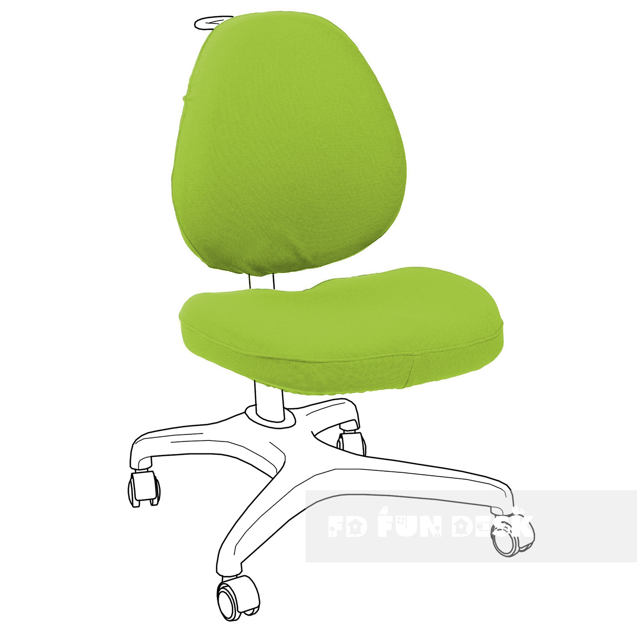 Чохол для крісла Bello I green