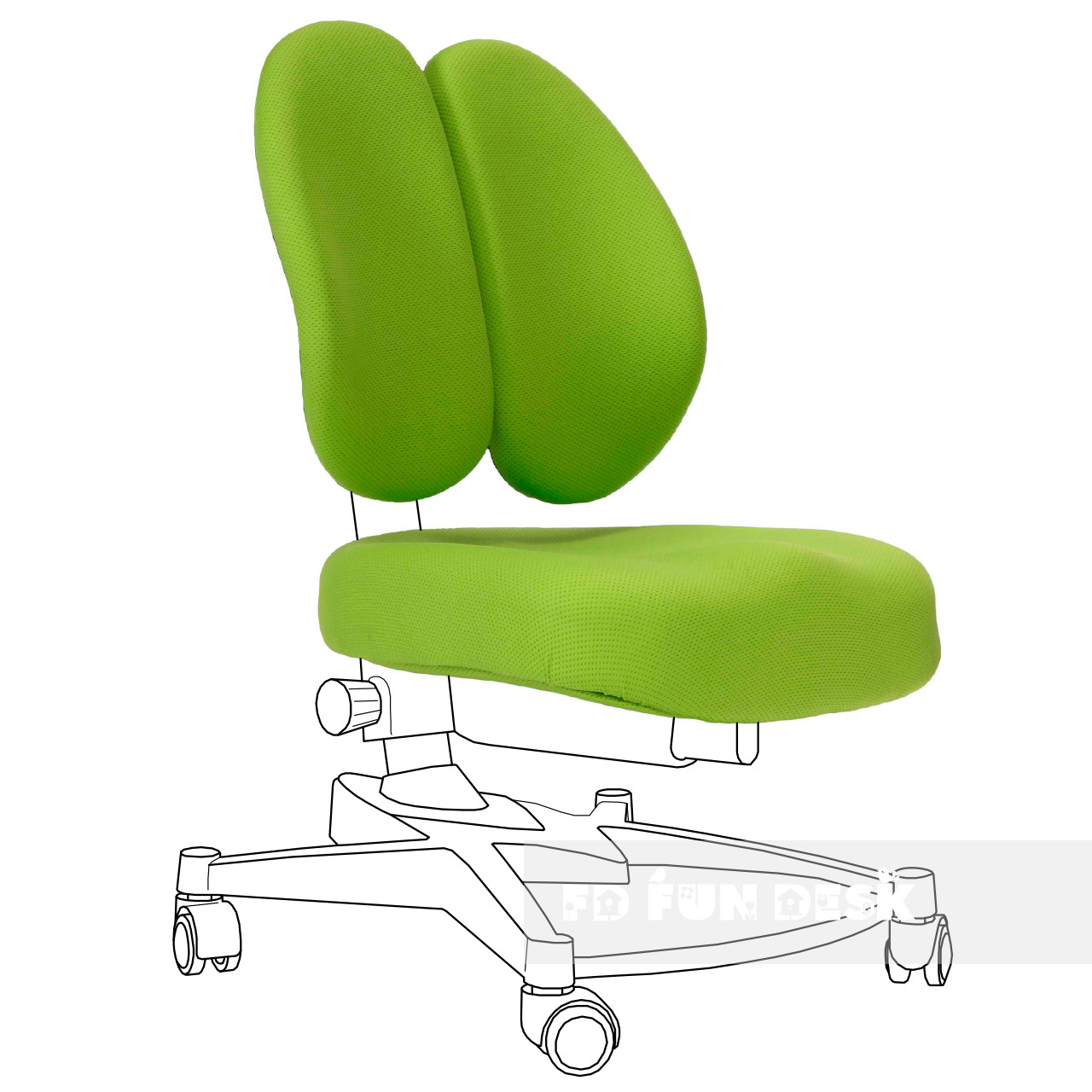 Чохол для крісла Contento green