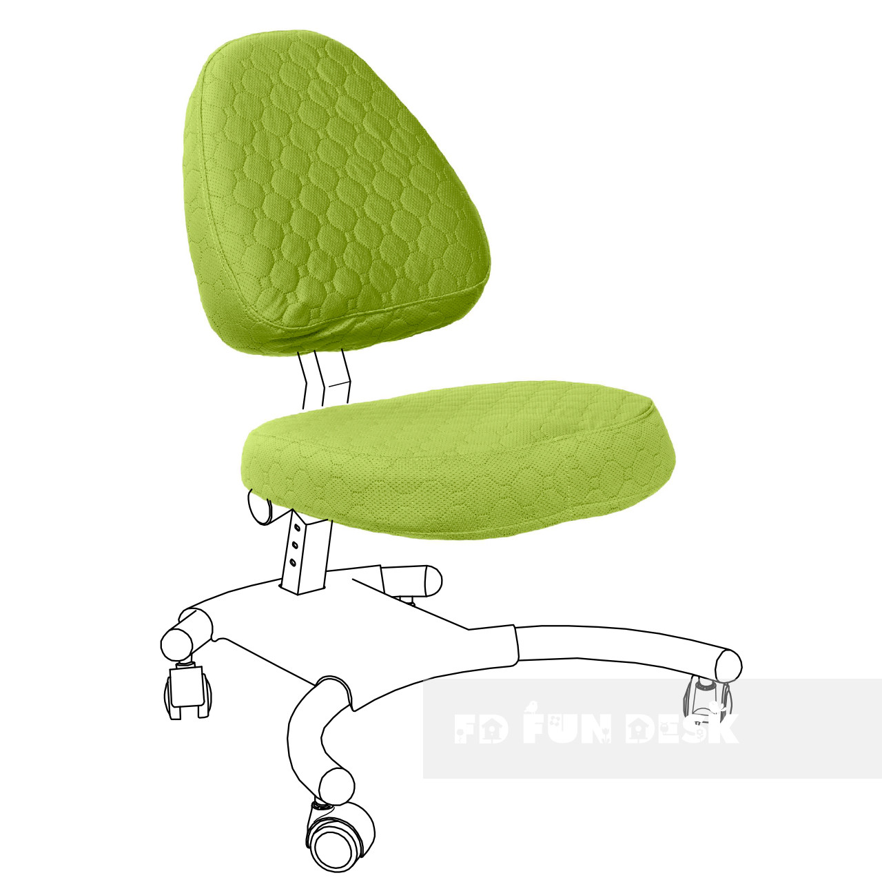 Чохол для крісла Ottimo green