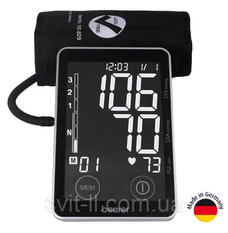 Тонометр автоматичний на плече Beurer BM 58 з USB, фото 1