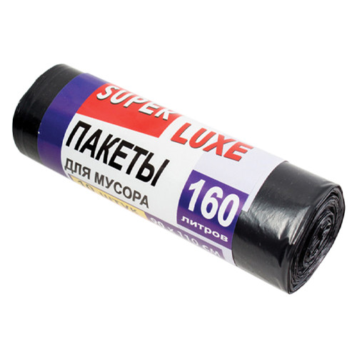 Пакети для сміття "LUX" 160 л/10 шт
