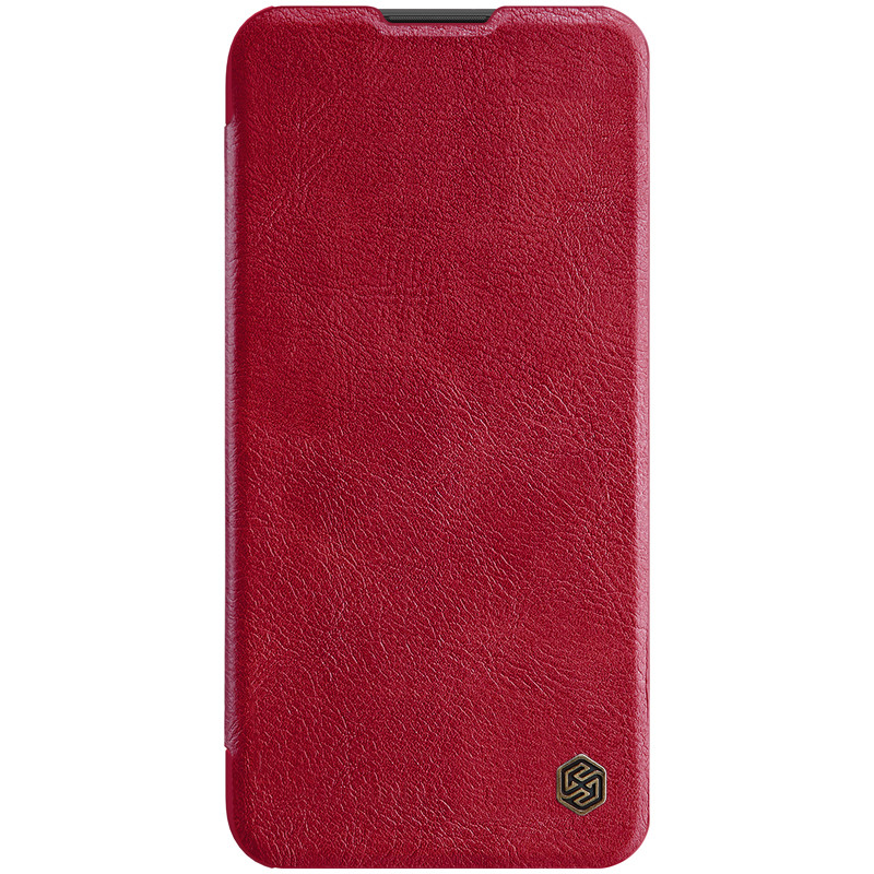 Nillkin Huawei P40 Lite/ Nova 7/ Nova 6SE Qin leather case Red Чохол Книжка