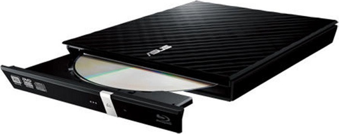 Оптичний привод USB ASUS SDRW-08D2S-U LITE black (SDRW-08D2S-U LITE/DBLK/G/AS), фото 1