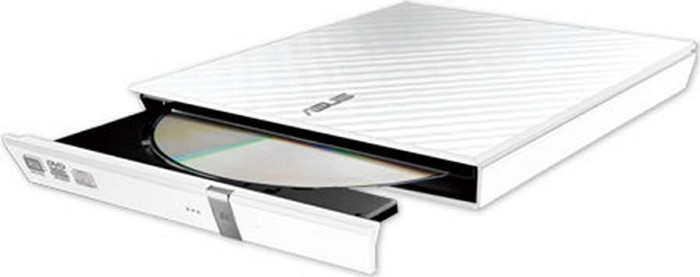 Оптичний привод USB ASUS SDRW-08D2S-U LITE white (SDRW-08D2S-U LITE/DWHT/G/AS), фото 1