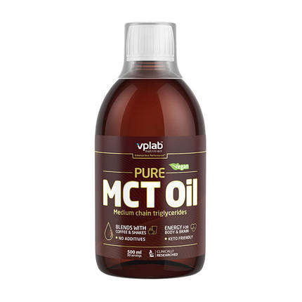 Масло MCT VP Lab Pure MCT Oil 500 мл, фото 2