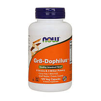 Бактерії для здорової флори кишечника NOW Gr8-Dophilus 120 капс, фото 3