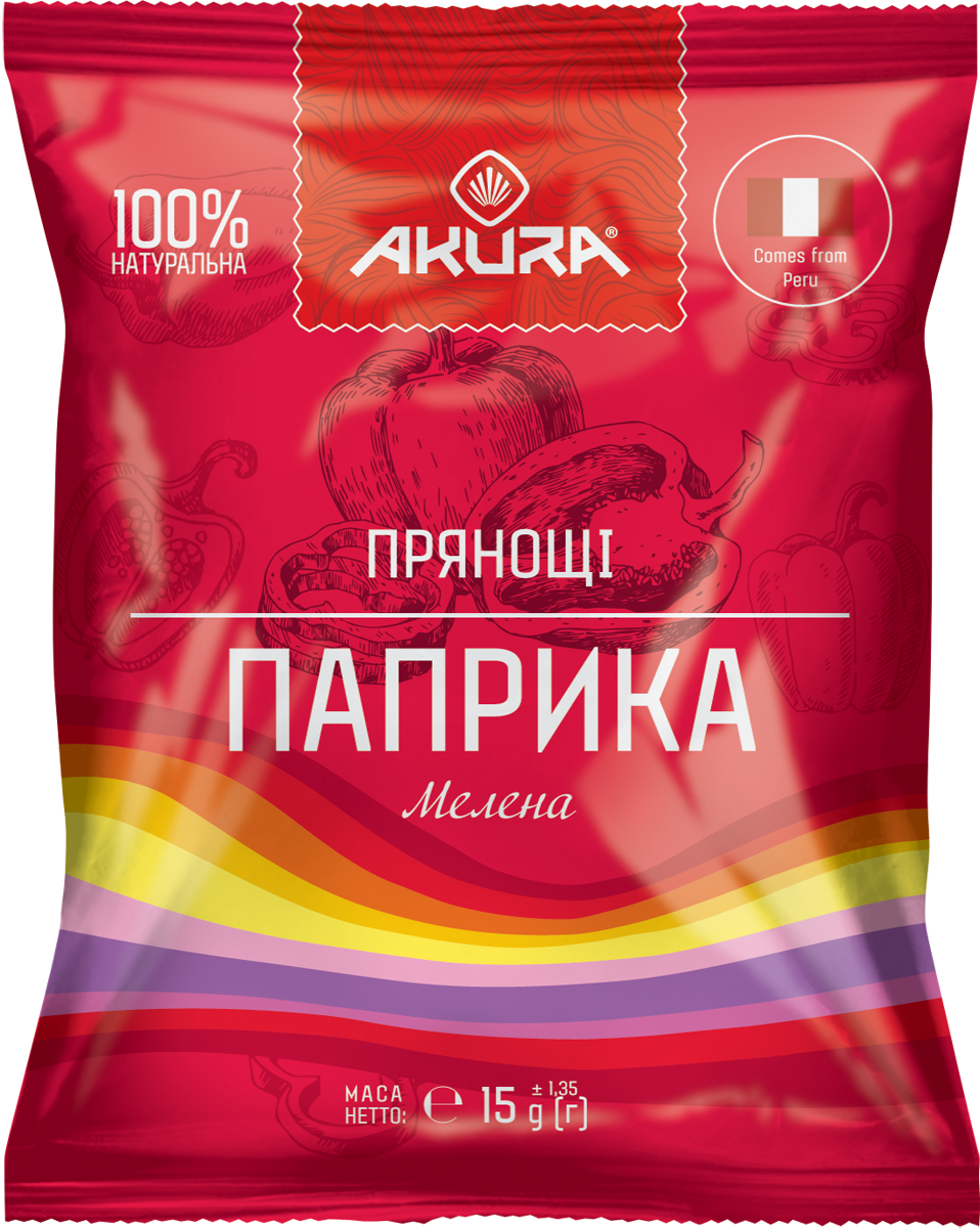 Паприка мелена ТМ "AKURA"
