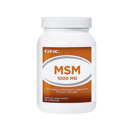 Для суглобів і зв'язок GNC MSM 1000 90 капс, фото 2