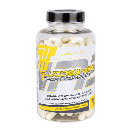 Для суглобів і зв'язок Trec Glucosamine SPORT Complex 180 капс, фото 2