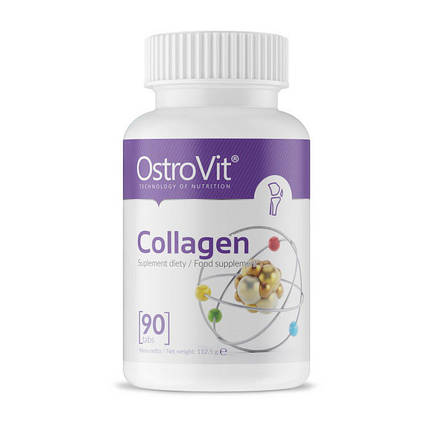Колаген OstroVit Collagen 90 таб Топ продаж, фото 2