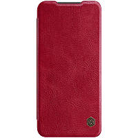 Nillkin  Xiaomi Redmi 10X 5G / 10X Pro 5G Qin leather case Red Чохол Книжка