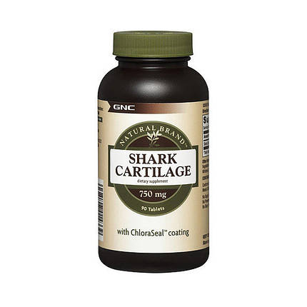 Акулячий хрящ GNC Shark Cartilage 90 таб, фото 2