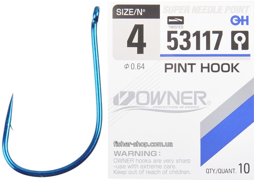 Гачки Owner 53117 Pint Hook No10, фото 1
