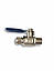 Кран для під'єднання до водопроводу 1/4" х 1/4" NPT, фото 4