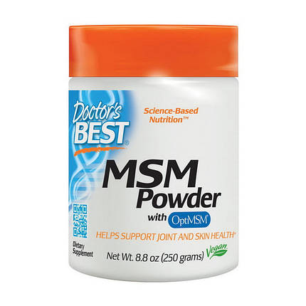 Для суглобів і зв'язок Doctor's s BEST MSM Powder 250 г, фото 2