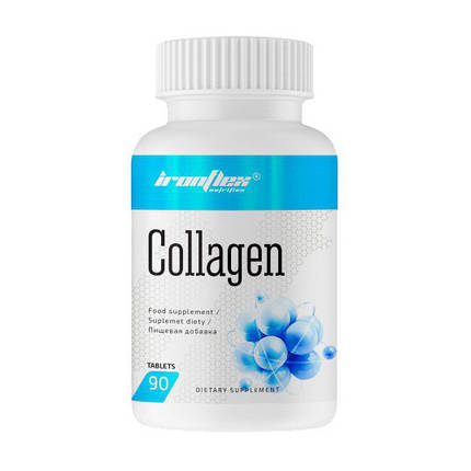 Колаген IronFlex Collagen 90 таб, фото 2