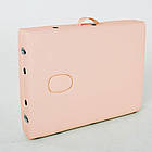 Масажний стіл RelaxLine FMA201A-1.2.3 (Laguna), світло-рожевий, дерев'яний, фото 3