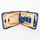 Складаний 2-секційний масажний стіл RelaxLine, модель Bali (темно-синій), FMA206A-1.2.3, фото 3