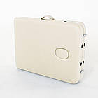 Складаний 2-секційний масажний стіл RelaxLine модель Sirius (світло-бежевий) FMA256L-1.2.3 S, фото 4