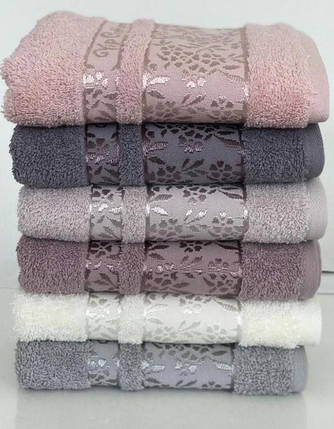 Рушник лицьовий 6 штук Cestepe VIP Cotton 50x90, 2641_buket, фото 1