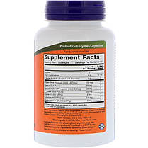 Травні ферменти папаїн NOW Chewable Papaya Enzyme 180 жев пастилки, фото 3