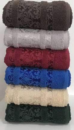 Рушник лицьовий 6 штук Cestepe VIP Cotton 50x90, 2641_hayal, фото 1