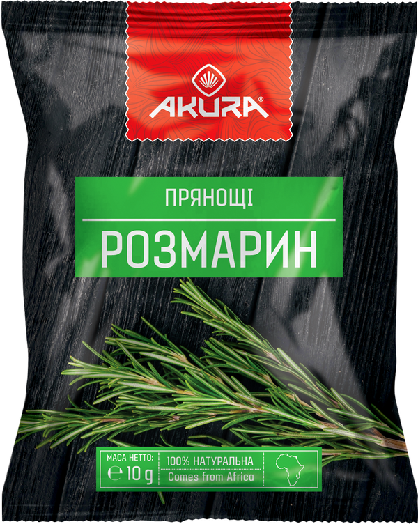 Пряність "Роммарин" ТМ "AKURA", 10 г