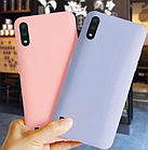 Чохол Silicone Case Full для Samsung Galaxy A01 A01 A015 Violet (самсунг а01), фото 5