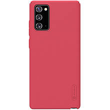 Nillkin Samsung Galaxy Note 20 Super Frosted Shield Red Чохол Накладка Бампер