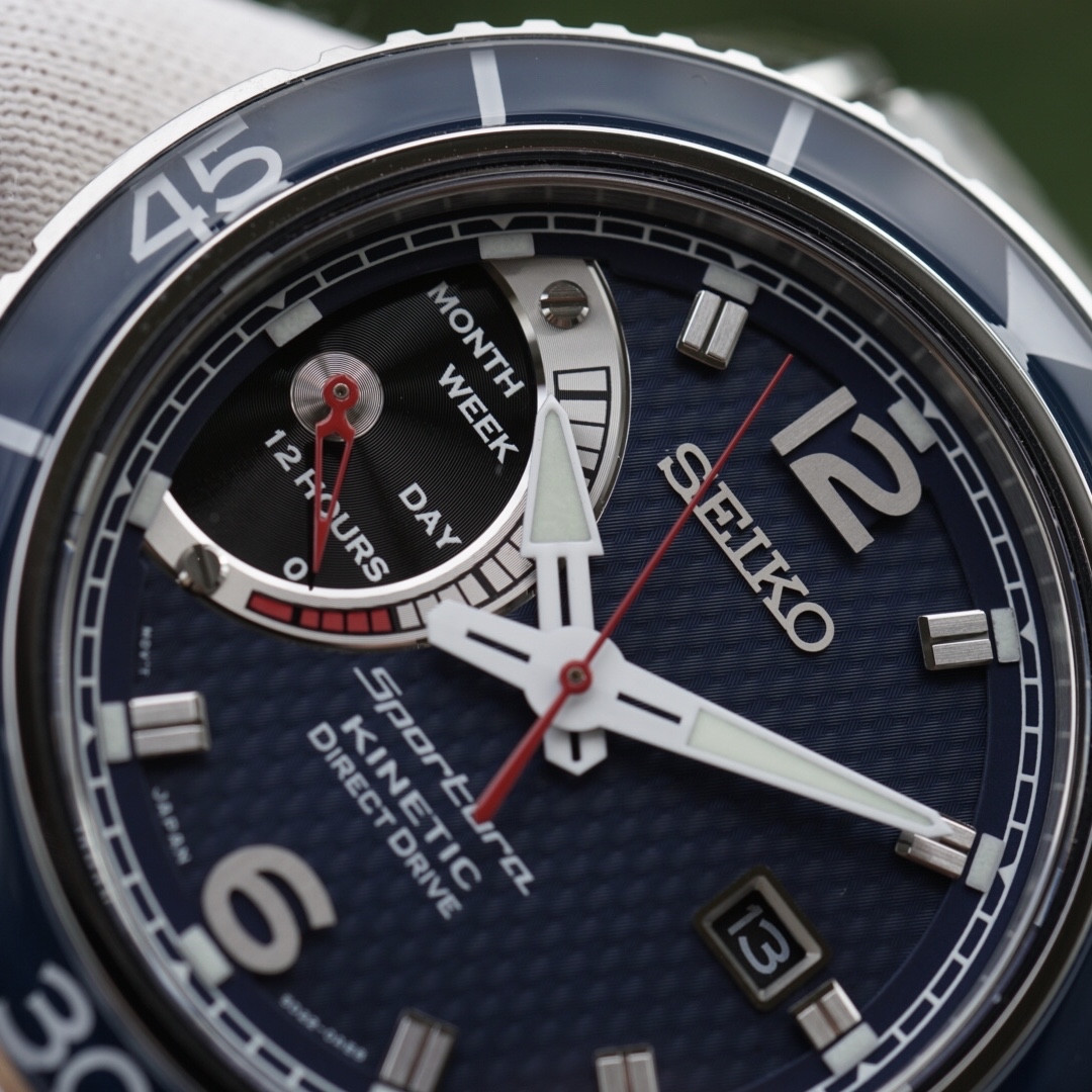 Seiko SRG017P1 Sportura Kinetic Direct Drive ID 773794297