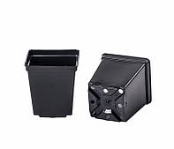 Горщик для розсади квадратний 1,0 л 11х11х12см